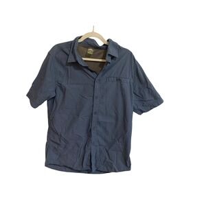 Alpine Design Blue Shirt Vented Mesh Back Size M‎ Short Sleeve